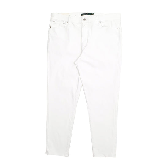 Womens White Ralph Lauren Casual JeansW36 L27