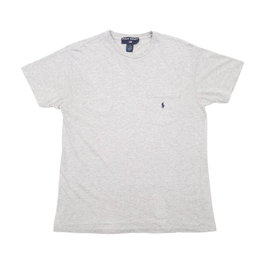 Mens Grey Polo Ralph Lauren Sport Short Sleeve T Shirt