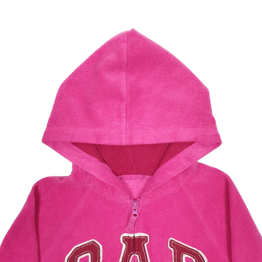 Womens Pink Gap Full Zip Jumper