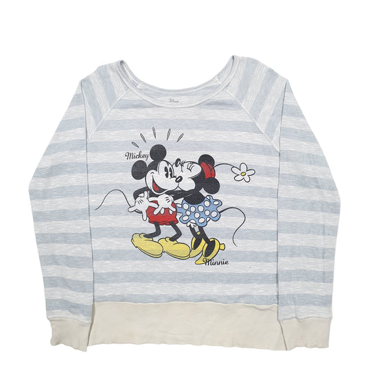 Womens Blue Disney Long Sleeve T Shirt