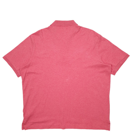 Mens Pink Polo Ralph Lauren Classic Short Sleeve Polo Shirt