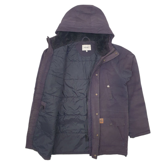 Mens Navy Carhartt Full Zip Coat