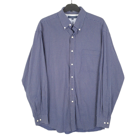 Mens Navy Tommy Hilfiger Long Sleeve Shirt