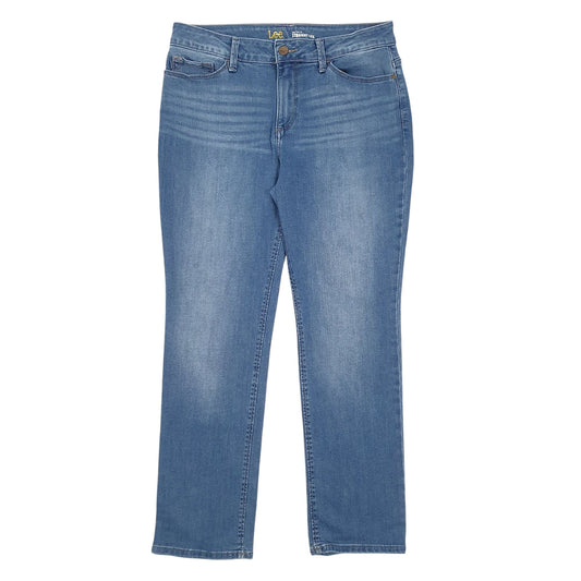 Womens Blue Lee Perfect Fit JeansW34 L30