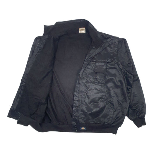 Mens Black Dickies Grafter Coat