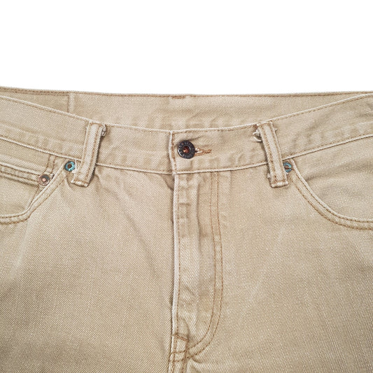 Mens Beige Levis Casual JeansW36 L34