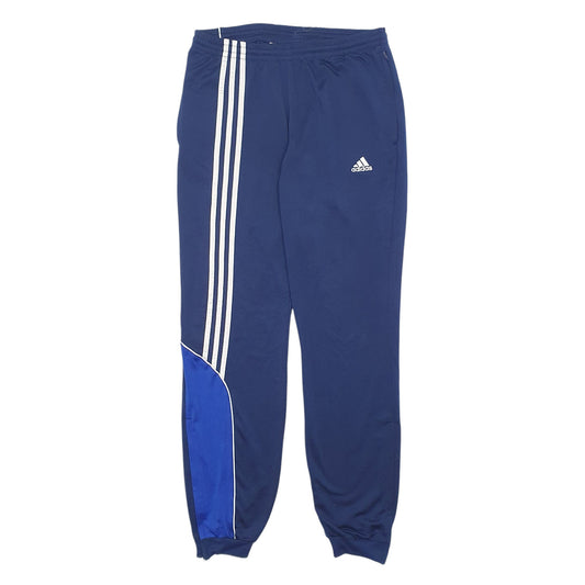 Mens Blue Adidas Jogger Trousers