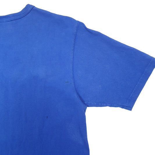 Mens Blue Champion Short Sleeve T Shirt