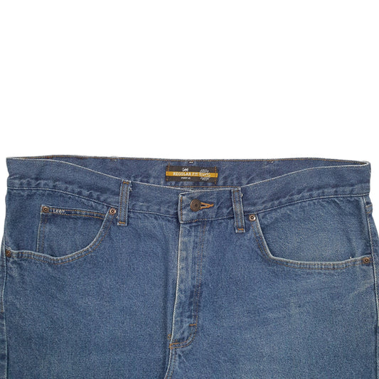 Mens Blue Lee Casual JeansW40 L29