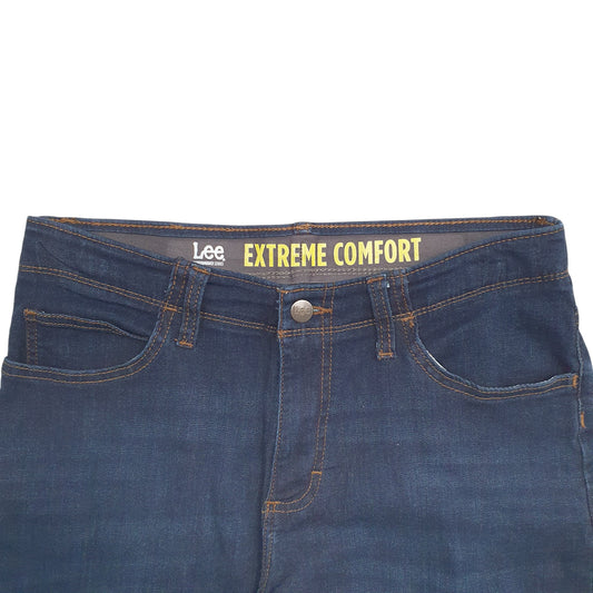 Womens Blue Lee Extreme Comfort Stretch Fit Casual JeansW34 L27