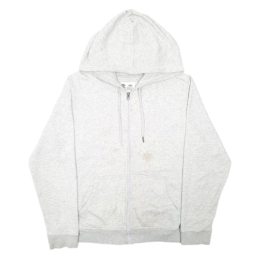 Womens Grey Champion Hoodie Full Zip Jumper