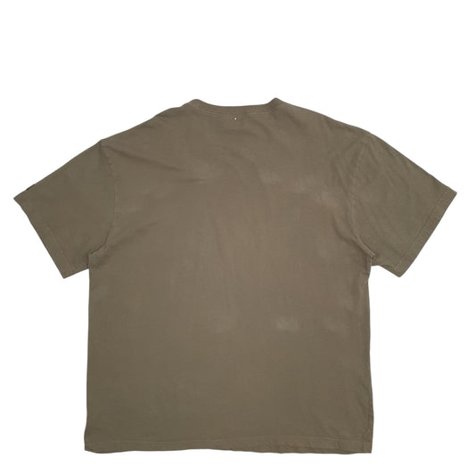 Mens Khaki Dickies Pocket Short Sleeve T Shirt