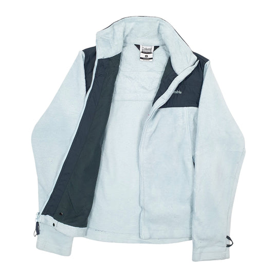 Womens Blue Columbia Sportswear Company Full Zip Jumper