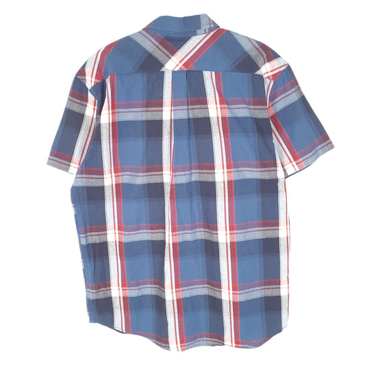 Mens Navy Levis Casual Short Sleeve Shirt