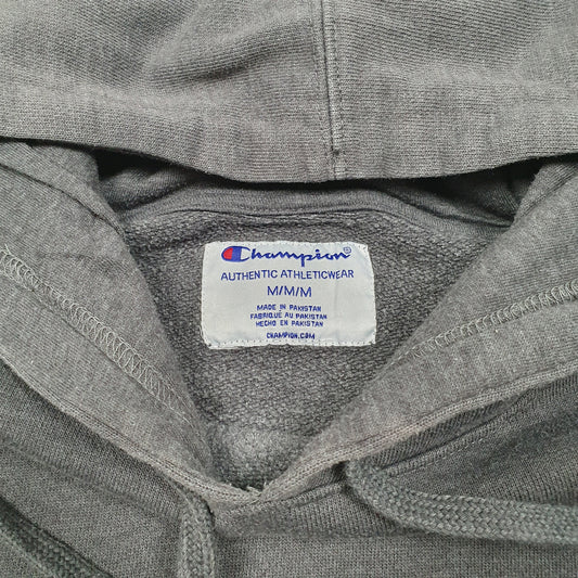 Mens Grey Champion Hoodie Jumper