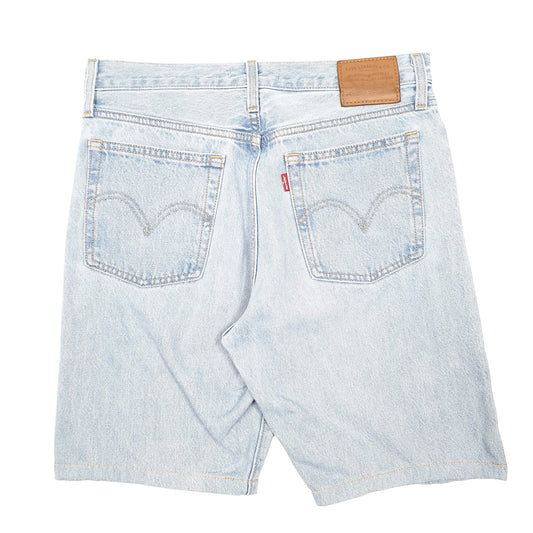 Womens Blue Levis Jorts Wedgie Straight Denim Shorts