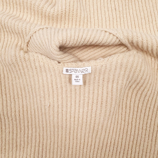 Womens Beige Spanner Crewneck Jumper