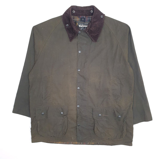 Mens Green Barbour Beaufort Coat