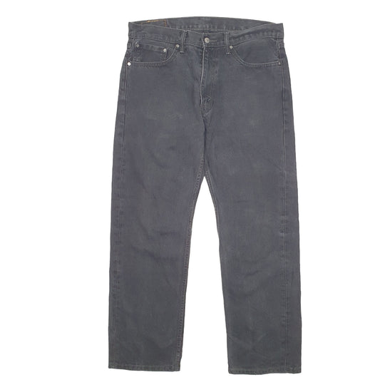 Mens Black Levis 505 JeansW36 L32