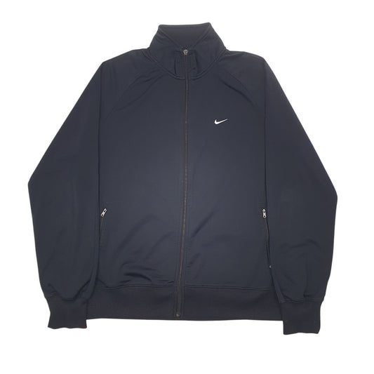 Mens Black Nike Active Wear Full Zip Jumper