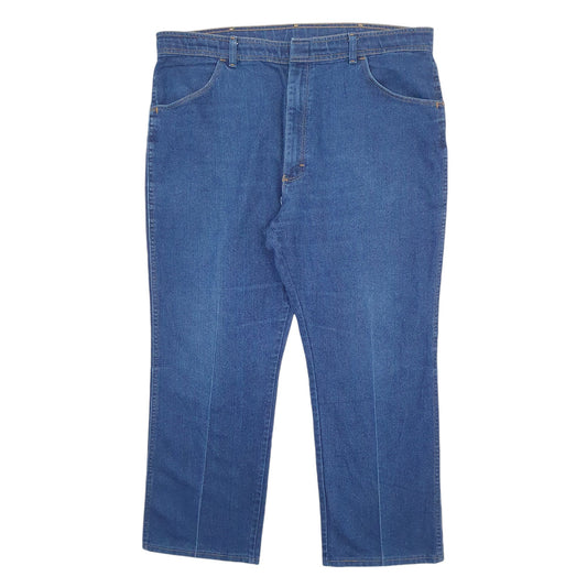 Mens Blue Wrangler Relaxed JeansW42 L29