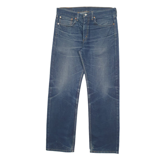 Mens Blue Levis 505 JeansW34 L32