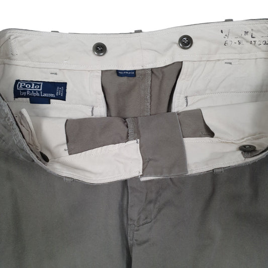 Mens Grey Polo Ralph Lauren Chino Trousers