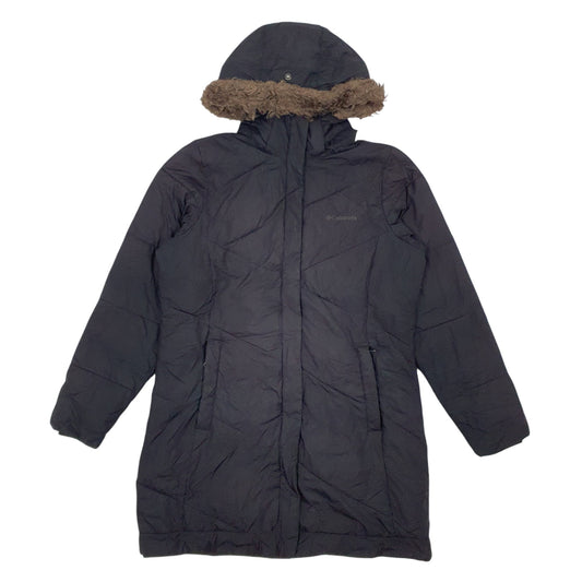 Womens Black Columbia Sportswear Company Hoodie Coat