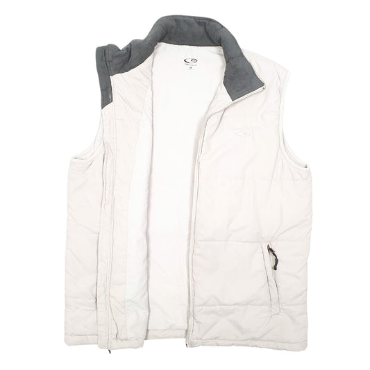Mens Beige Champion Bodywarmer Puffer Coat