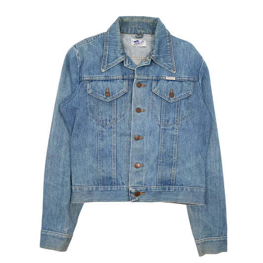 Womens Blue Wrangler Vintage Made In USA Coat