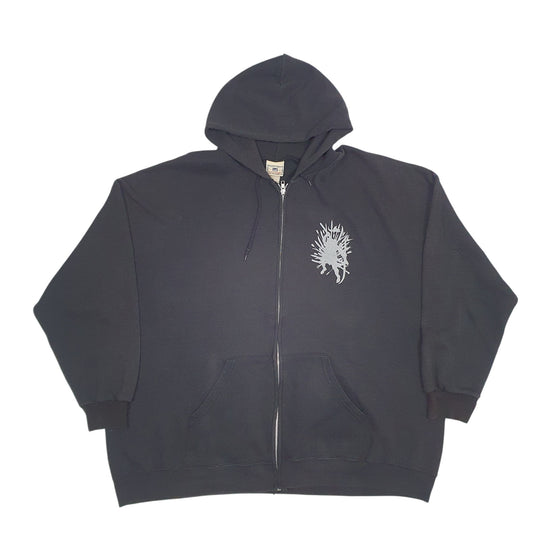 Mens Black Lee Full Zip Jumper