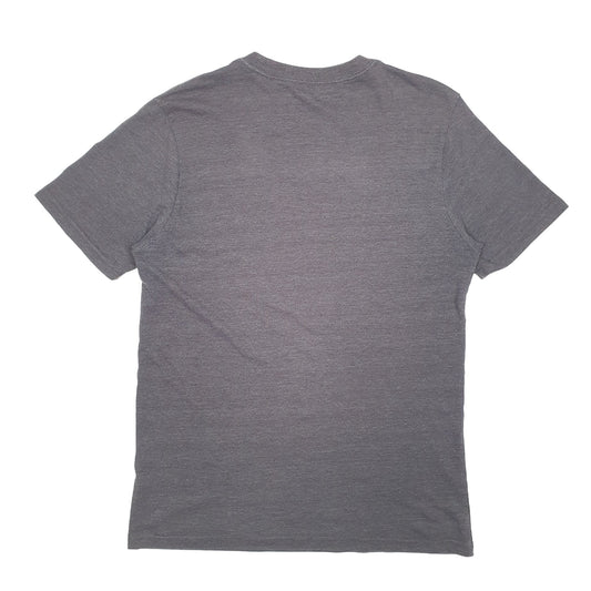 Mens Grey Puma Spellout Short Sleeve T Shirt