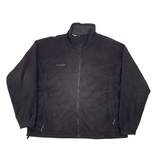 Mens Black Columbia Sportswear Company Full Zip Jumper