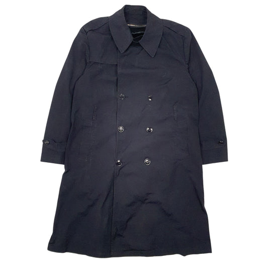 Mens Black American Apparel Military Coat