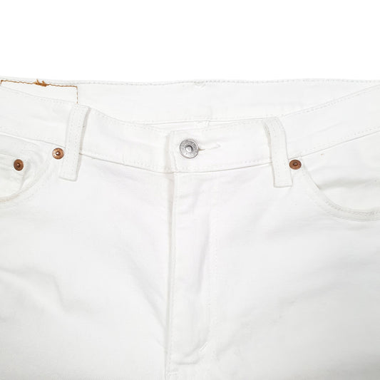 Mens White Levis 511 JeansW36 L32