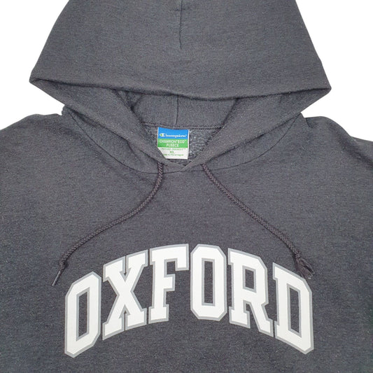 Mens Grey Champion Hoodie Jumper