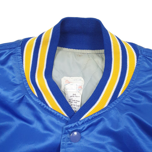 Mens Blue Felco Vintage US Navy USN CPO ASSN Baseball Made In USA Coat