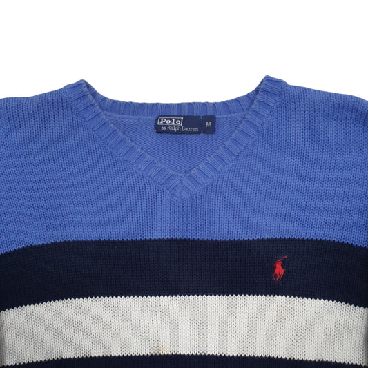 Womens Blue Ralph Lauren Crewneck Jumper