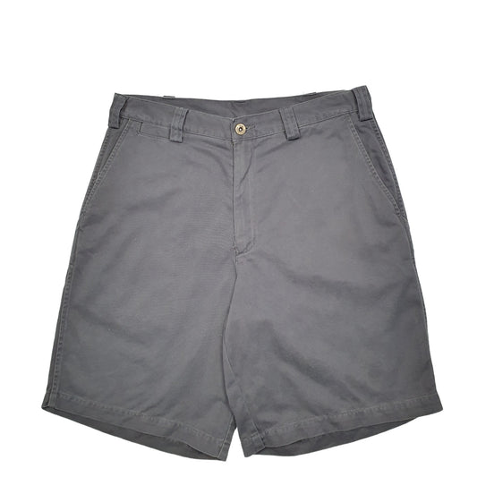 Mens Grey Lee Dungarees Chino Shorts