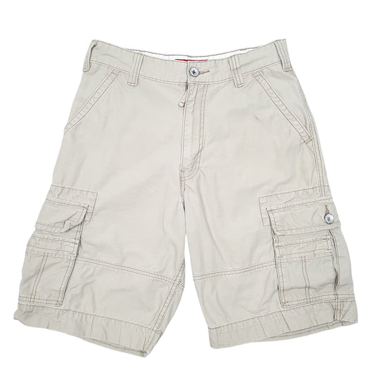 Mens Beige Levis Squad Combat Cargo Shorts
