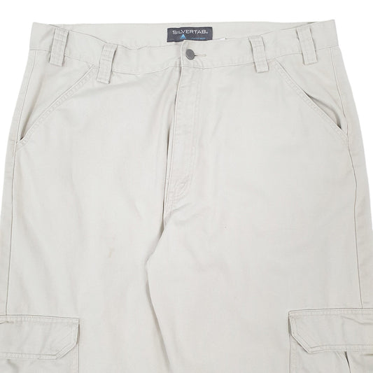 Mens Cream Levis Silvertab JeansW38 L29