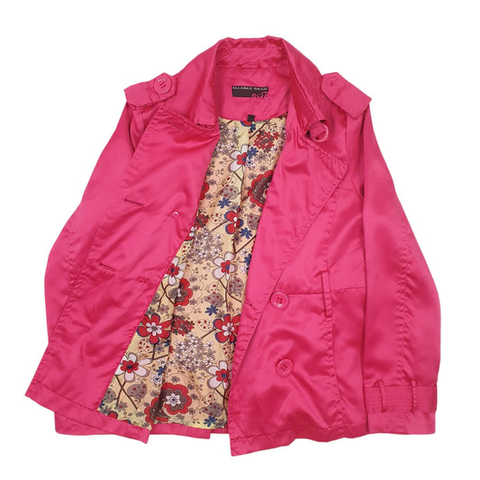 Womens Pink Ellabee Basic Coat