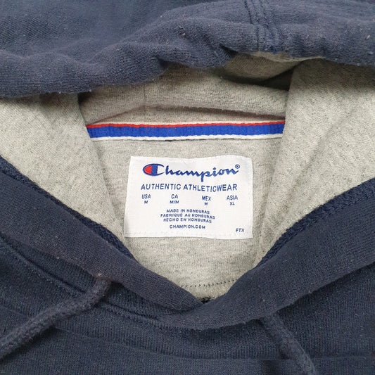 Mens Navy Champion Hoodie Jumper