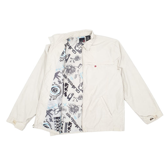 Mens Beige Quick Silver Vintage Coat