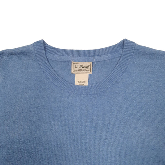Mens Blue L.L Bean Crewneck Jumper