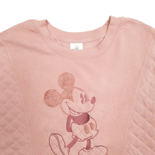 Womens Pink Disney Crewneck Jumper