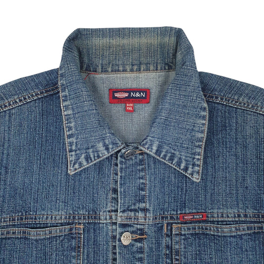 Mens Blue N & N Coat