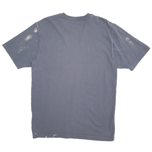 Mens Navy Carhartt Short Sleeve T Shirt