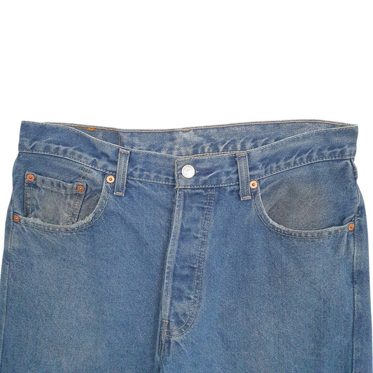 Mens Blue Levis 513 JeansW32 L26