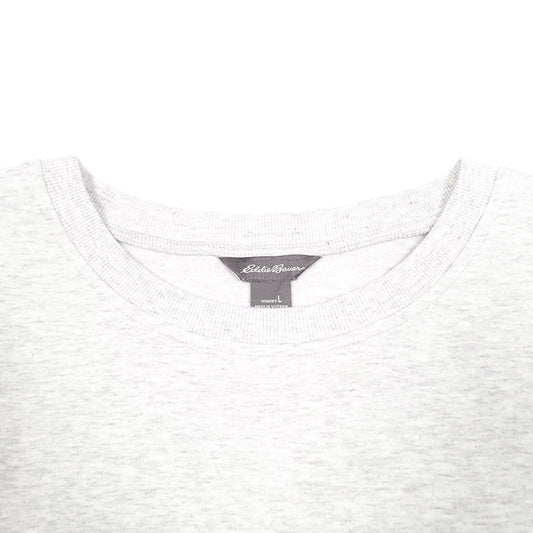Womens Grey Eddie Bauer Crewneck Jumper